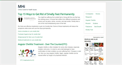 Desktop Screenshot of myhealthissues.com